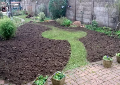 Aménagement de pelouse en jardin