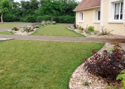 Massifs plantés